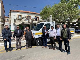 Δωρεά οχήματος από την ΠΕΔ Θεσσαλίας στην πυρόπληκτη περιοχή του Δήμου Μαντουδίου – Λίμνης - Αγίας Άννας