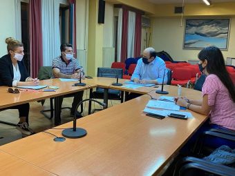 Συνάντηση Εργατικού Κέντρου με Γ.Γ. Υπουργείου Οικονομικών Χρ. Τριαντόπουλο