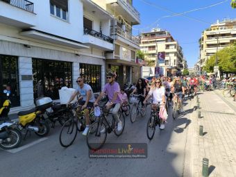 Καρδίτσα: Ποδηλατοβόλτα στους δρόμους της πόλης (+Φωτο +Βίντεο)
