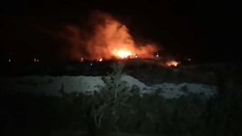 Ισχυρή έκρηξη στα Κατεχόμενα από άγνωστο ιπτάμενο αντικείμενο (+Φώτο)