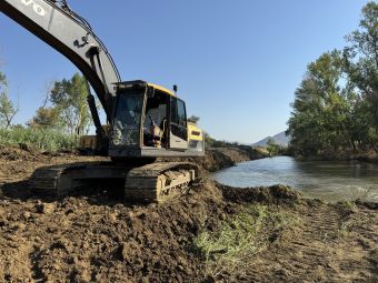 Για παράταση στο έργο καθαρισμού και αποκατάστασης της πεδινής κοίτης του Καλέντζη αποφασίζει η Περιφερειακή Επιτροπή