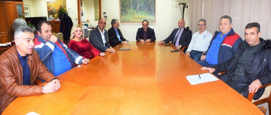 Στο Δήμαρχο Καρδίτσας ο υποδιοικητής της 5ης Υ.Π.Ε. και ο πρόεδρος του Ε.Κ.Α.Β.