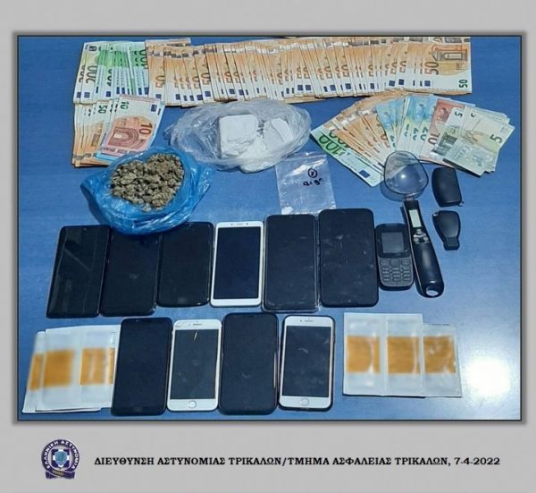 Εξαρθρώθηκε εγκληματική οργάνωση που δραστηριοποιούνταν στην εμπορία και διακίνηση κοκαΐνης στα Τρίκαλα
