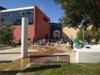 Ξεκίνησαν εργασία 12 συμβασιούχοι στο Αρχαιολογικό Μουσείο για τις αποκαταστάσεις ζημιών από τον "Ιανό"