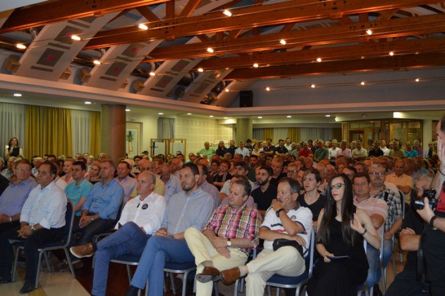 Μεγάλη συγκέντρωση της Ασημίνας Σκόνδρα στην Καρδίτσα (+Φώτο)