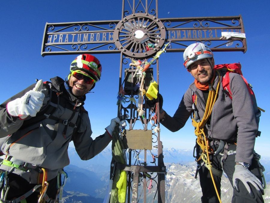 Νίκος Κρούπης και Πέτρος Τόλιας σε αποστολή ανάβασης του θρυλικού Matterhorn