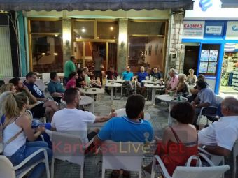 Δέσμευση Φ. Στάθη ότι θα ολοκληρωθούν οι παρεμβάσεις στο κέντρο του Μουζακίου ως την Τετάρτη (7/8)