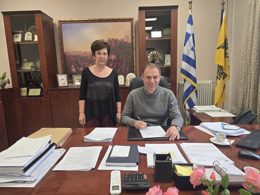 Δύο νέες συμβάσεις αποκατάστασης υποδομών σε δρόμους μετά τη θεομηνία “Daniel” στον Δήμο Παλαμά
