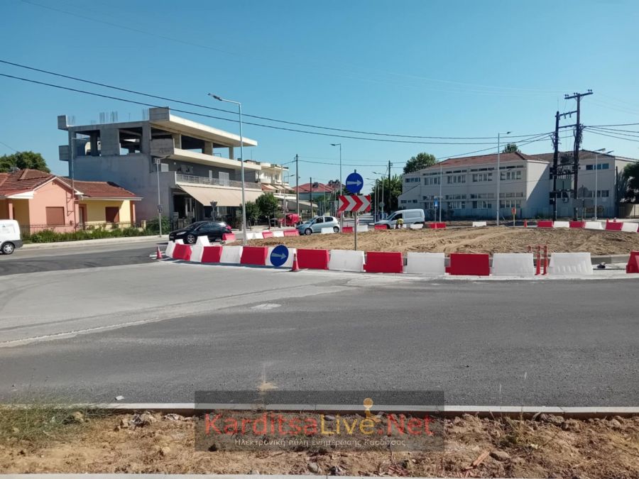 Τέλος Σεπτέμβρη ολοκληρώνεται ο κυκλικός κόμβος στο 6ο Δημοτικό Σχολείο (+Φωτο +Βίντεο)