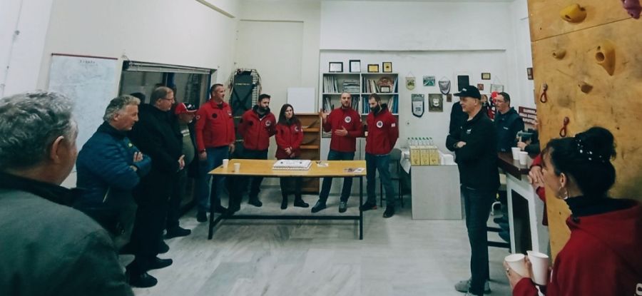 Κοπή Πρωτοχρονιάτικης πίτας Ε.Ο.Δ. Καρδίτσας
