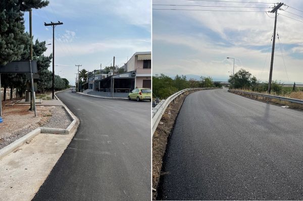 Ασφαλτοστρώνεται ο δρόμος Νίκαια - Χάλκη