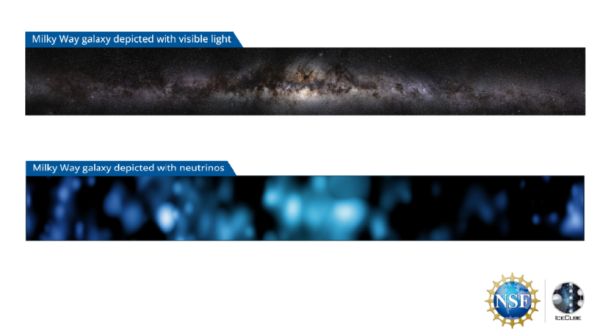 Διάστημα: Επιστήμονες κατέγραψαν την πρώτη εικόνα από σωματίδια-φαντάσματα του γαλαξία μας