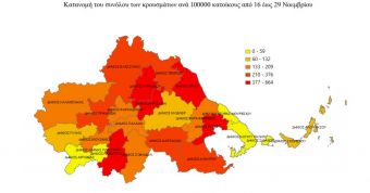 Επιδημιολογική έκθεση COVID-19: 462 κρούσματα κορονοϊού στην Π.Ε. Καρδίτσας σε 14 ημέρες