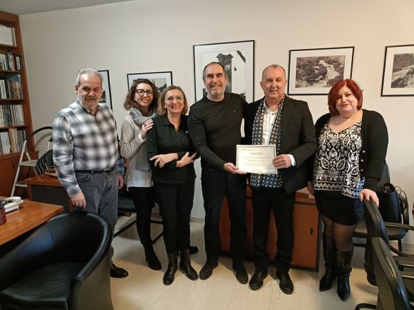 Απονεμήθηκε το Βραβείο Μαρκατά από το Μορφωτικό Ίδρυμα της ΕΣΗΕΘΣτΕ-Ε