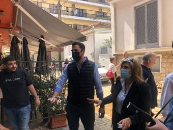 Περιοδεία και διπλή παρέμβαση Λιακούλη στη Βουλή, για καταστροφές σε Φάρσαλα και Καρδίτσα