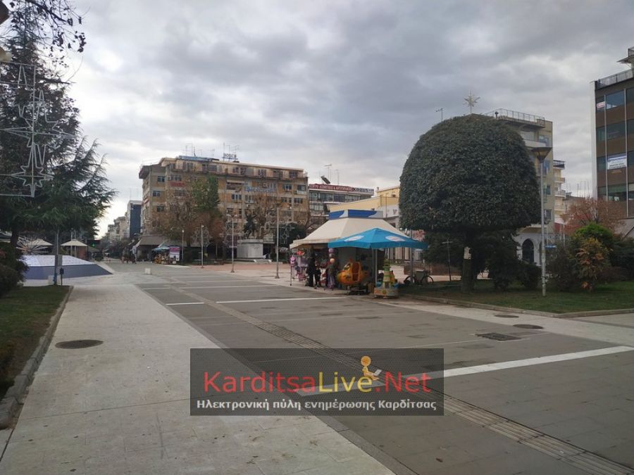 Αρχίζουν στις 20/1 τα έργα ανάπλασης σε κεντρική πλατεία και πεζόδρομο Τερτίπη της Καρδίτσας