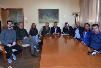 Διασυλλογικοί αγώνες θα πραγματοποιηθούν τον Μάιο στο Δ.Α.Κ. - Συντάντηση Τσιάκου με τον πρόεδρο της ΕΑΣ ΣΕΓΑΣ Θεσσαλίας