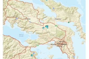 Νέος σεισμός 3,9 Ρίχτερ κοντά στη Θήβα