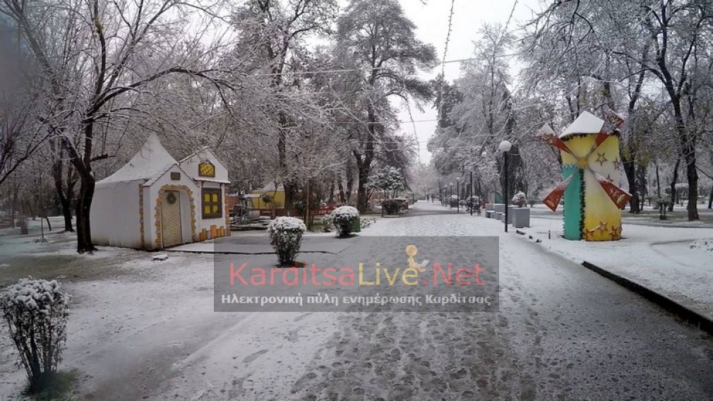 Κακοκαιρία "Σοφία" στην Καρδίτσα: Ανασυγκρότηση δυνάμεων ενόψει της νέας χιονόπτωσης