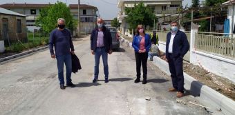 Σοφάδες: Ξεκίνησαν οι εργασίες στην οδό 28ης Οκτωβρίου