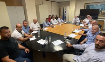 Συνάντηση της Περιφέρειας Θεσσαλίας με την διοίκηση του ΕΛΓΑ για τους χαλαζόπληκτους παραγωγούς της Π.Ε. Λάρισας