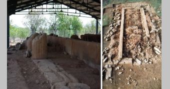 Σε εξέλιξη οι ανασκαφές στα ερείπια του πρότερου αρχαϊκού ναού του Απόλλωνα στη Μητρόπολη