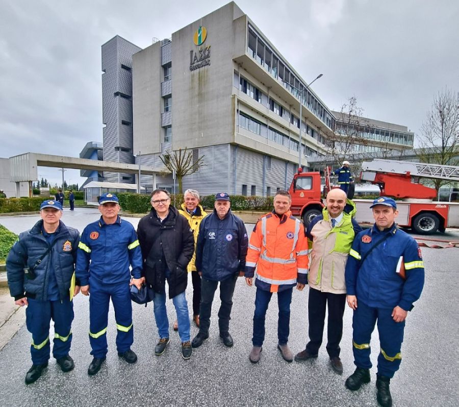Με επιτυχία πραγματοποιήθηκε άσκηση προσομοίωσης πυρκαγιάς στο ΙΑΣΩ Θεσσαλίας