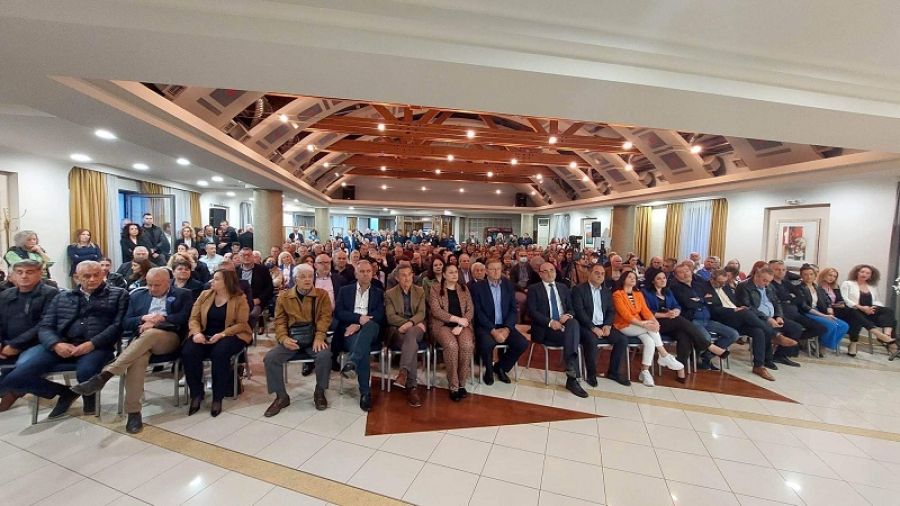 Τέλης Σπάνιας στην κεντρική ομιλία του: "Δώστε μου τη δύναμη να αγωνιστώ για την ανάπτυξη του τόπου μας"