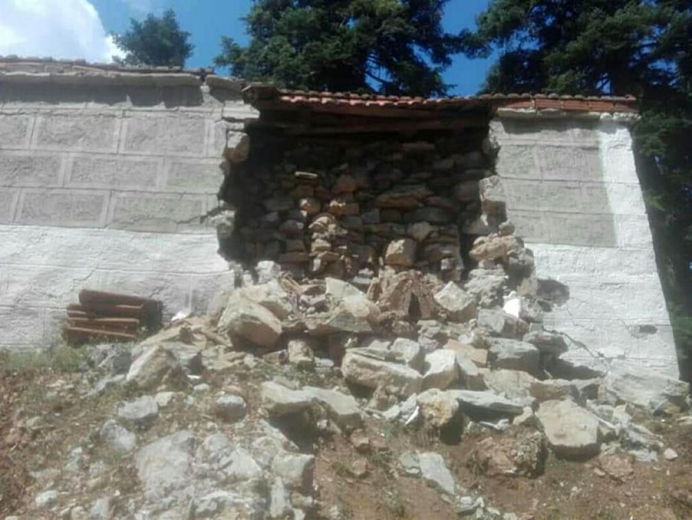 Ήρθε, είδε και απήλθε το κλιμάκιο του Υπουργείου Υποδομών στην σεισμόπληκτη περιοχή