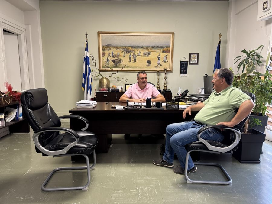Συνάντηση Τέλιου - Νάνου: "Στο επίκεντρο η ΟΧΕ Αγράφων, έργο 10 εκατ. ευρώ και οι παρεμβάσεις στο οδικό κύκλωμα της Λίμνης Πλαστήρα"