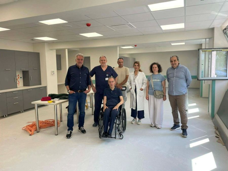 Επίσκεψη του Διοικητή της 5ης ΥΠΕ στο Γενικό Νοσοκομείο Καρδίτσας