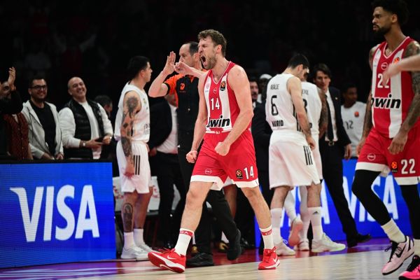 Euroleague: Νίκησε τη Ρεάλ στο ΣΕΦ ο Ολυμπιακός και έμεινε μόνος πρώτος!