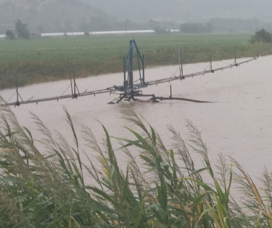 Π.Ε. Καρδίτσας: Πλημμύρισαν καλλιέργειες παρότι «άντεξαν» τα ποτάμια