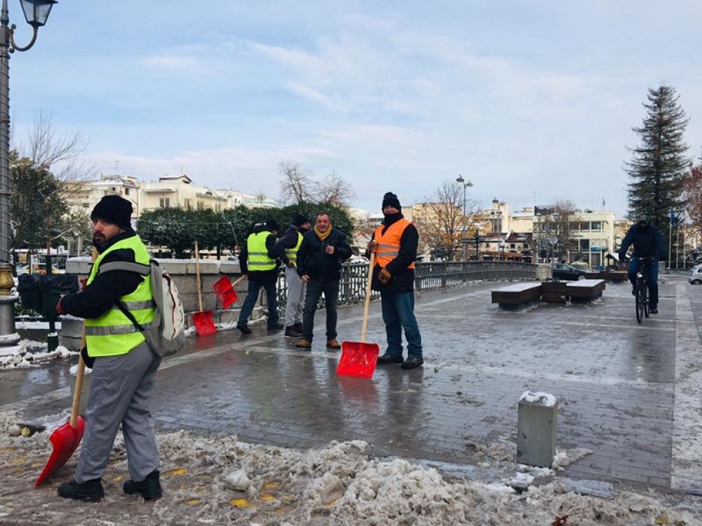 Ο Δήμος Τρικκαίων για την κακοκαιρία "Σοφία" και τις δύσκολες καταστάσεις που δημιούργησε (+Φώτο)
