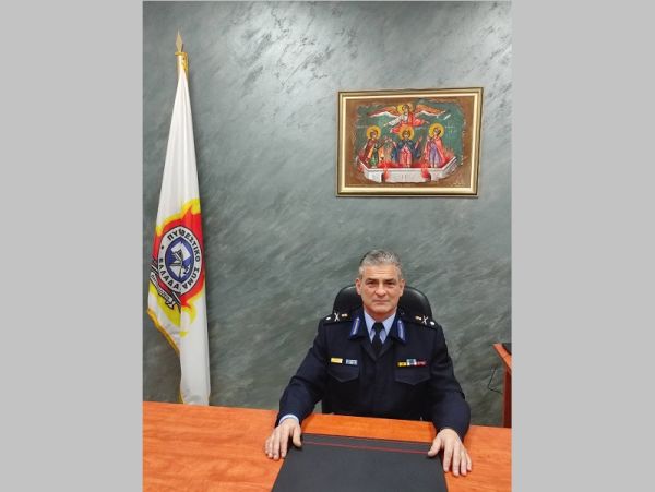 Ο Αρχιπύραρχος Νικ. Μητσιογιάννης νέος “θεσσαλάρχης” της Πυροσβεστικής