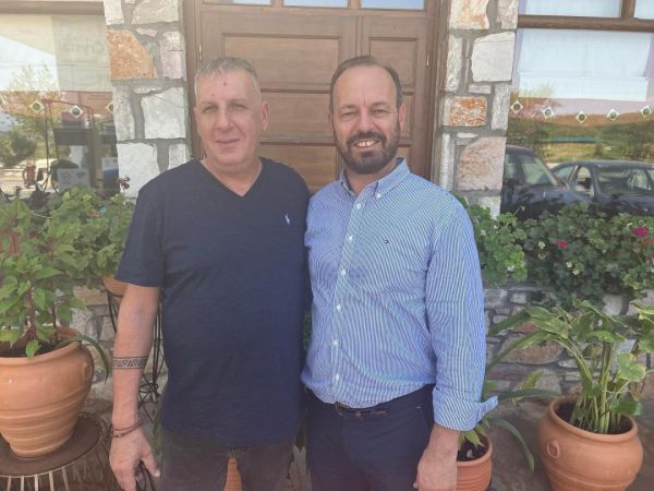 Ο Δημήτρης Λασδινός Υποψήφιος Πρόεδρος Χάρματος με «Νέα Πορεία» και Φάνη Στάθη