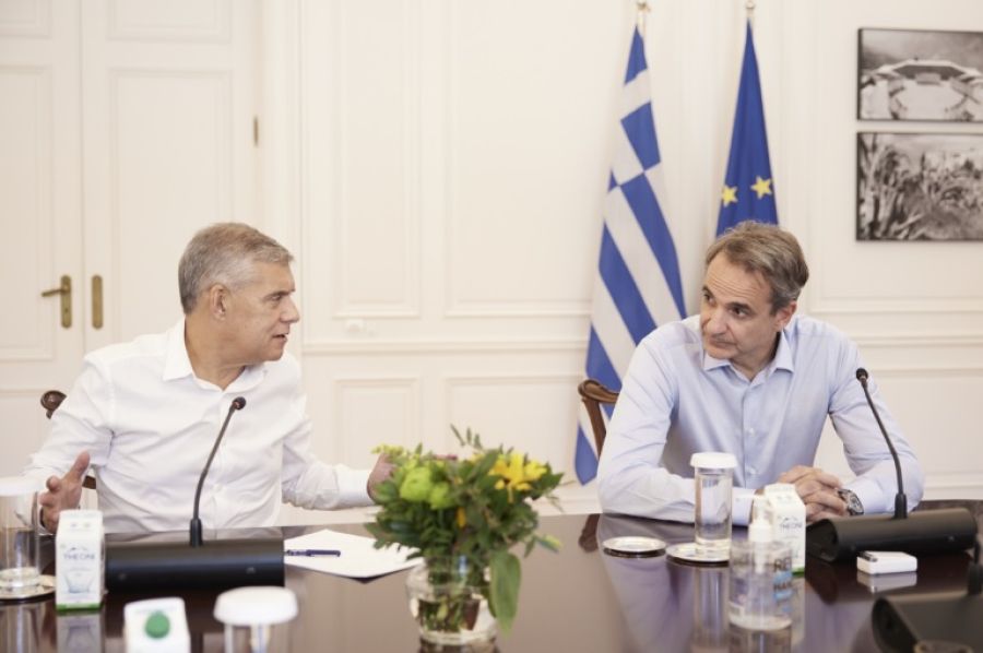 Σύσκεψη υπό τον Κυρ. Μητσοτάκη για την πορεία των έργων αποκατάστασης στη Θεσσαλία