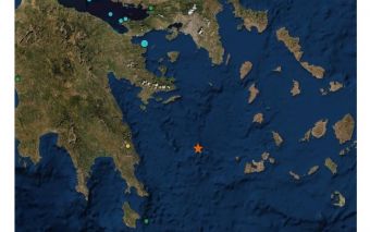 Σεισμός 5,1 Ρίχτερ το πρωί της Δευτέρας - Στα 58 χλμ από την Ύδρα το επίκεντρο