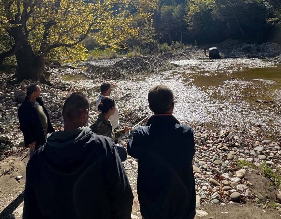 Παραμεγδόβιος δρόμος: Μηχανικοί του στρατού στο Μέγδοβα για την εξέταση γεφύρωσης με γέφυρα τύπου Μπέλεϊ (+Φωτο)