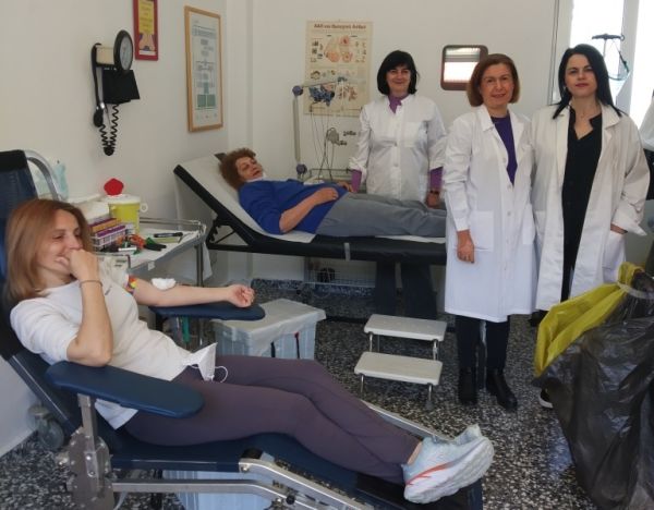 Εθελοντική αιμοδοσία πραγματοποιήθηκε στο Μαυρομμάτι με πρωτοβουλία του Πολιτιστικού Συλλόγου