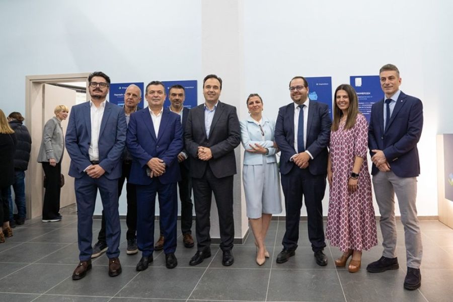 Κτηματολόγιο: Το υποκατάστημα Τρικάλων εγκαινίασαν Παπαστεργίου και Μπουκώρος