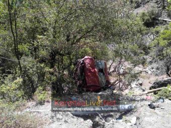 Θανατηφόρα εκτροπή οχήματος για 67χρονο στο Αργύρι Καρδίτσας (+Φωτο)
