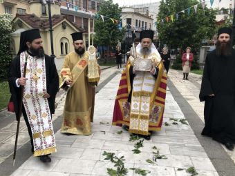 Ιερά Μητρόπολη: Η Καρδίτσα υποδέχθηκε την τιμία κάρα του πολιούχου και προστάτη της Αγίου Σεραφεὶμ