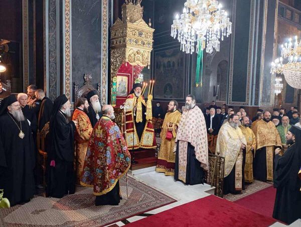 Πνευματική Κατάνυξη και Ύμνοι στον Εσπερινό για τα Ονομαστήρια του Σεβασμιωτάτου κ. Τιμοθέου
