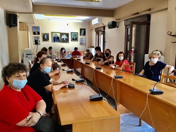 Συναντήσεις του Δημάρχου Μουζακίου με τους Διευθυντές και τις καθαρίστριες των σχολικών μονάδων