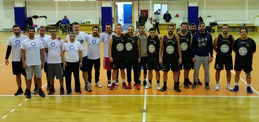 Φιλικός αγώνας μπάσκετ με μήνυμα πρόληψης της Υγείας στο Μουζάκι