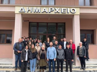 1ο ΕΠΑ.Λ. Μουζακίου: Επίσκεψη στο Δημαρχείο