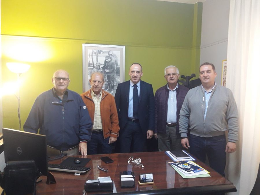 Επίσκεψη του Σ.Ε.Α.Ν. Καρδίτσας στον Θεματικό Αντιπεριφερειάρχη Νικ. Καράγιαννη