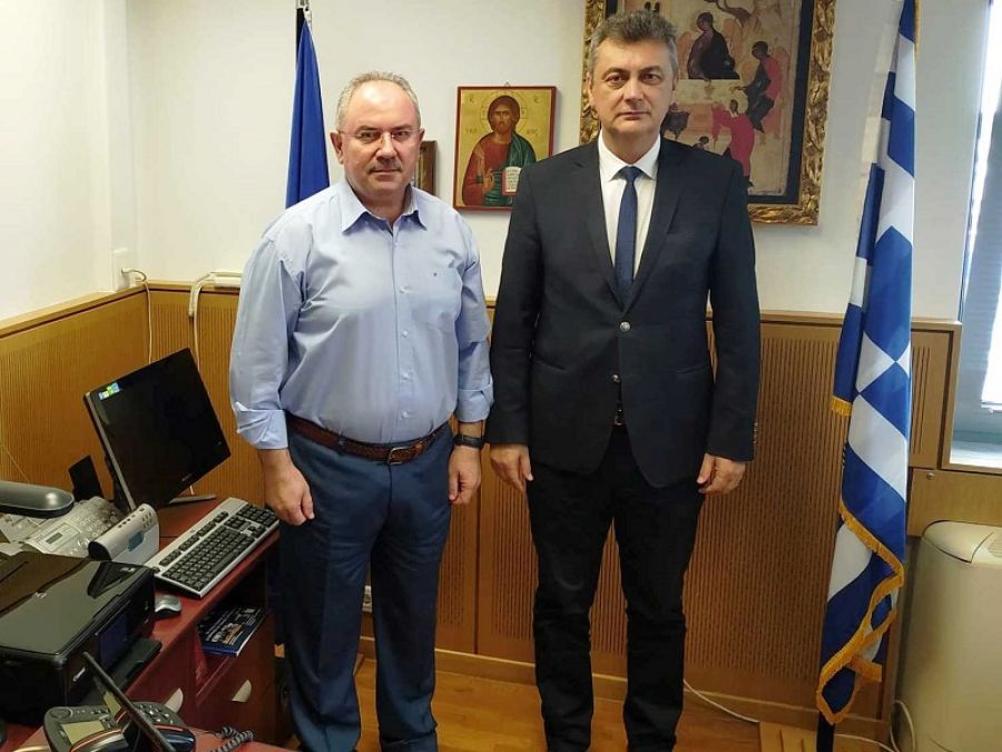 Συναντήσεις του Βουλευτή Γ. Κωτσού με τις ηγεσίες ενόπλων δυνάμεων και ΕΛ.ΑΣ. της κεντρικής Ελλάδας