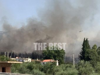 Πυρκαγιά στην Πάτρα: Εκκενώνεται το Σούλι - Καίγονται σπίτια
